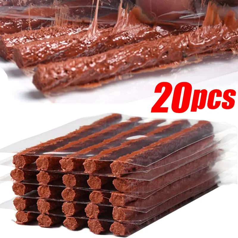 Vacuum Tire Repair Rubber Strips for Car Motorcycle Bike – 5/20pc