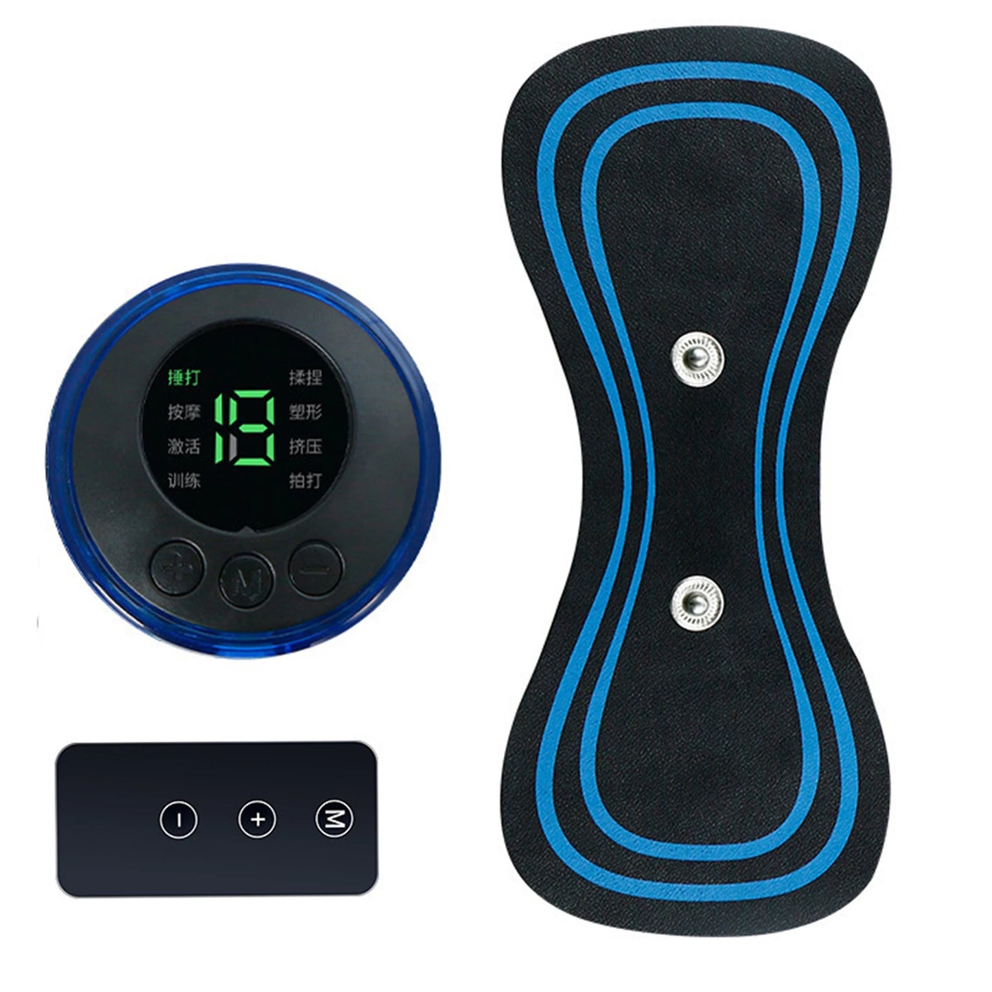 Electric Foot Massager Pad Electrostimulator Massage Mat EMS Muscle Massager Relax Feet Massage Fitness Masajeador USB Charging Peaceful Pleasures Health and Wellness Host remote