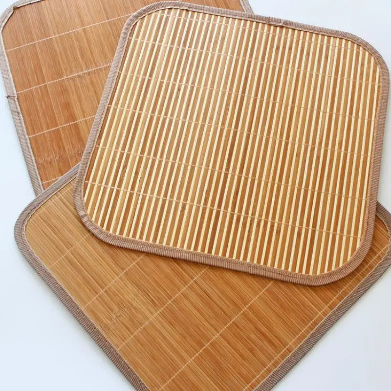 Bamboo Cool Seat Cushion – Breathable Chair Pad Home & Office