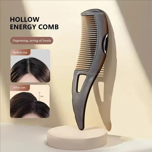 Self-Cleaning Scalp Massage Comb | Anti-Static Hair Detangler Scalp Massage Comb Peaceful Pleasures Health and Wellness