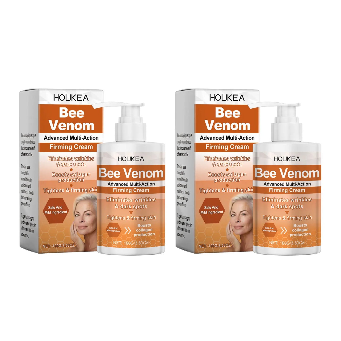 HOUKEA Bee Venom Firming Body Cream – Skin Tightening 100g