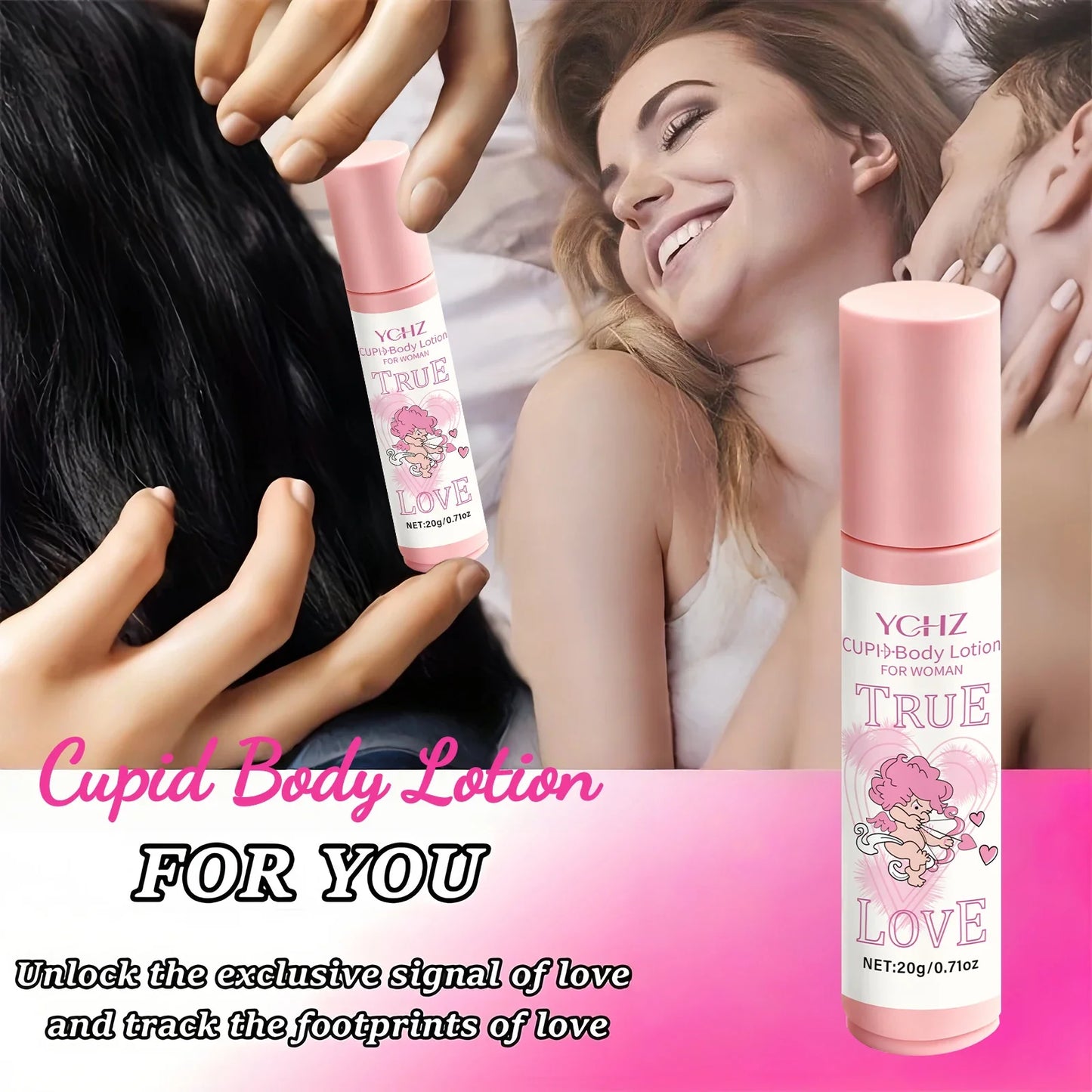 YCHZ Rose Roll-On Deodorant | 72-Hour Freshness | 20g
