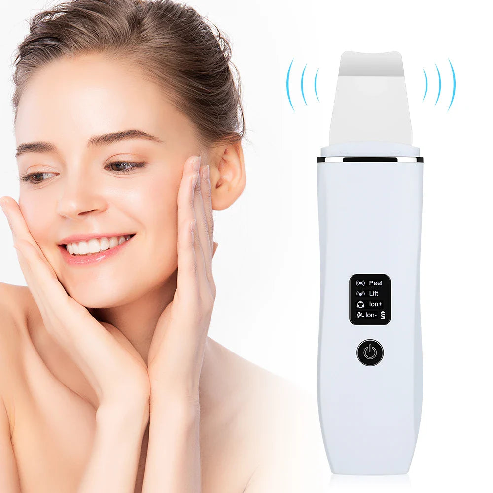 Ultrasonic Skin Scrubber – Blackhead Remover & Pore Cleaner