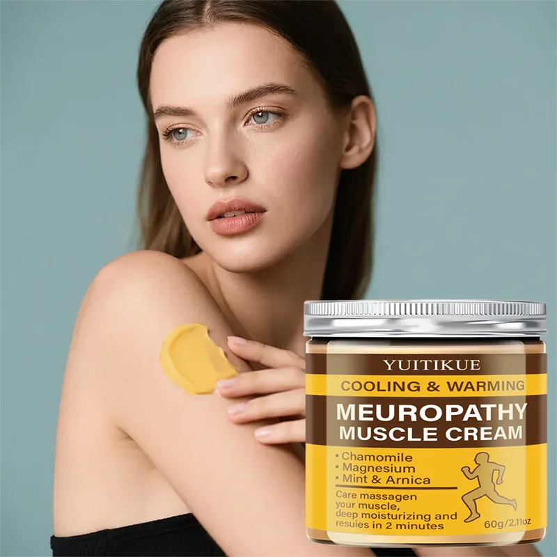 YUITIKUE Neuropathy Muscle Cream | Magnesium Arnica Mint Relief Muscle Relief Cream Peaceful Pleasures Health and Wellness