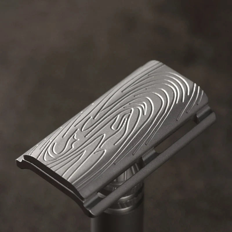 YAQI Ghost Safety Razor – 316 Stainless Steel DE Shaving