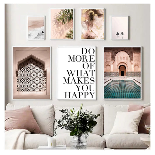 Tropical Canvas Wall Art | Travel Landscape Poster Print Canvas Wall Art Peaceful Pleasures Health and Wellness