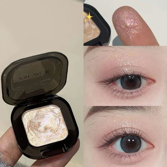 Art Value Single Color Eyeshadow – Shimmer, Matte & Pearlescent Single Color Eyeshadow Oasis Select 02