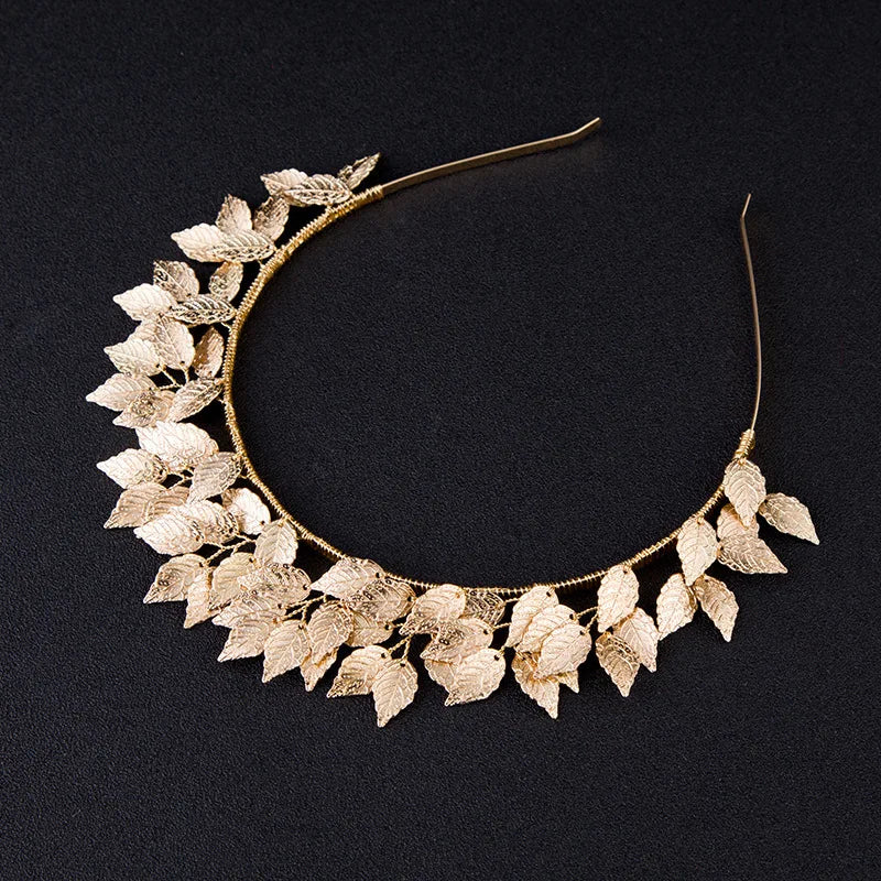Bridal Hand-made Flower Hairband For Wedding Hairstyle Accessory With Soft-Lining And Durable Alloy Peaceful Pleasures Health and Wellness