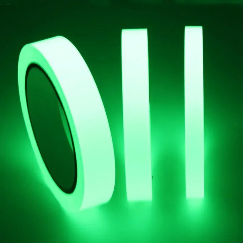 Glow-in-the-Dark Self-Adhesive Tape | Waterproof Luminous Safety Luminous Safety Tape Peaceful Pleasures Health and Wellness