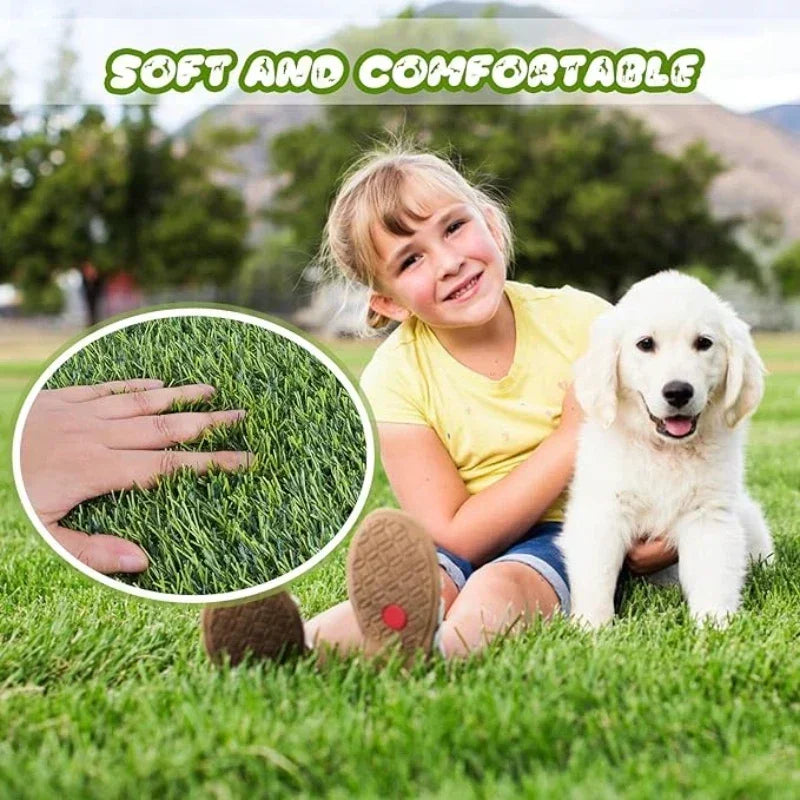 Artificial Grass Dog Potty Training Mat – Reusable Turf Pad