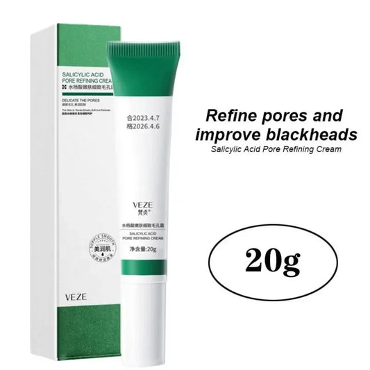 Salicylic Acid Pore Refining Cream – Blackhead & Oil Control Pore Refining Cream Peaceful Pleasures Health and Wellness Default Title