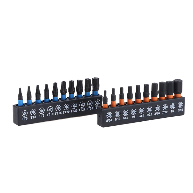 S2 Steel Star Impact Drill Bit Set | 21/10 Pc Hex Shank