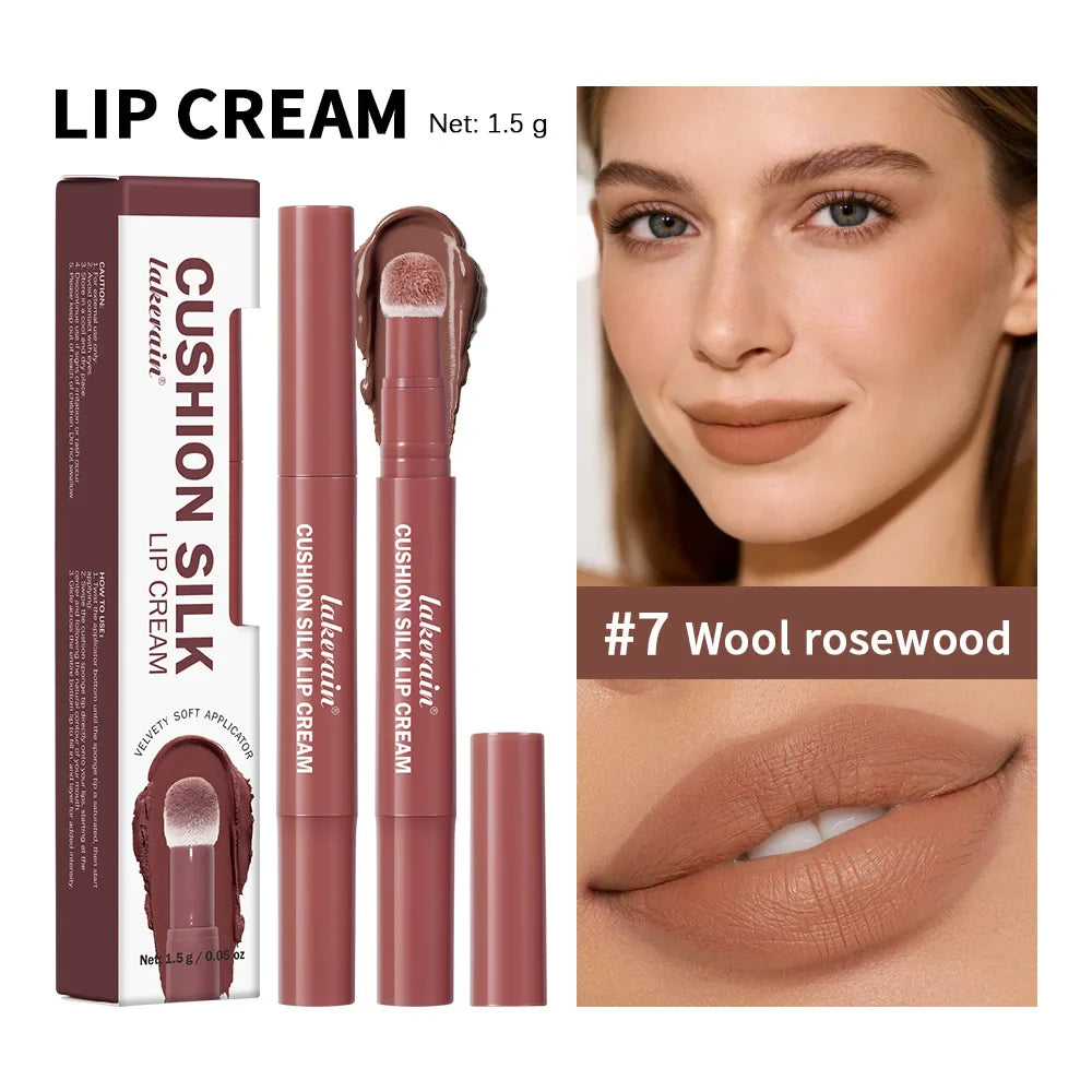 Cushion Kiss Lip Cream – Matte Waterproof Long-Lasting Lip Tint