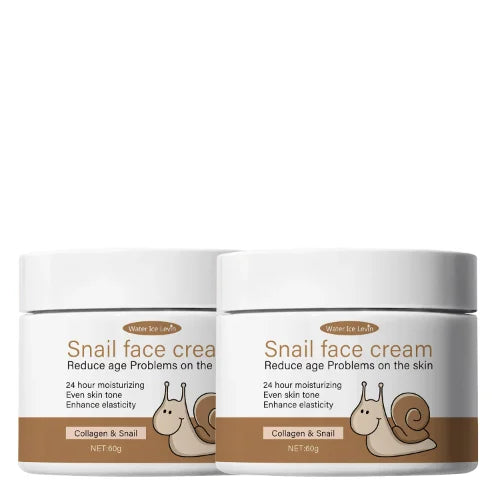 Snail Face Cream with Collagen & Retinol | 24H Moisturizing