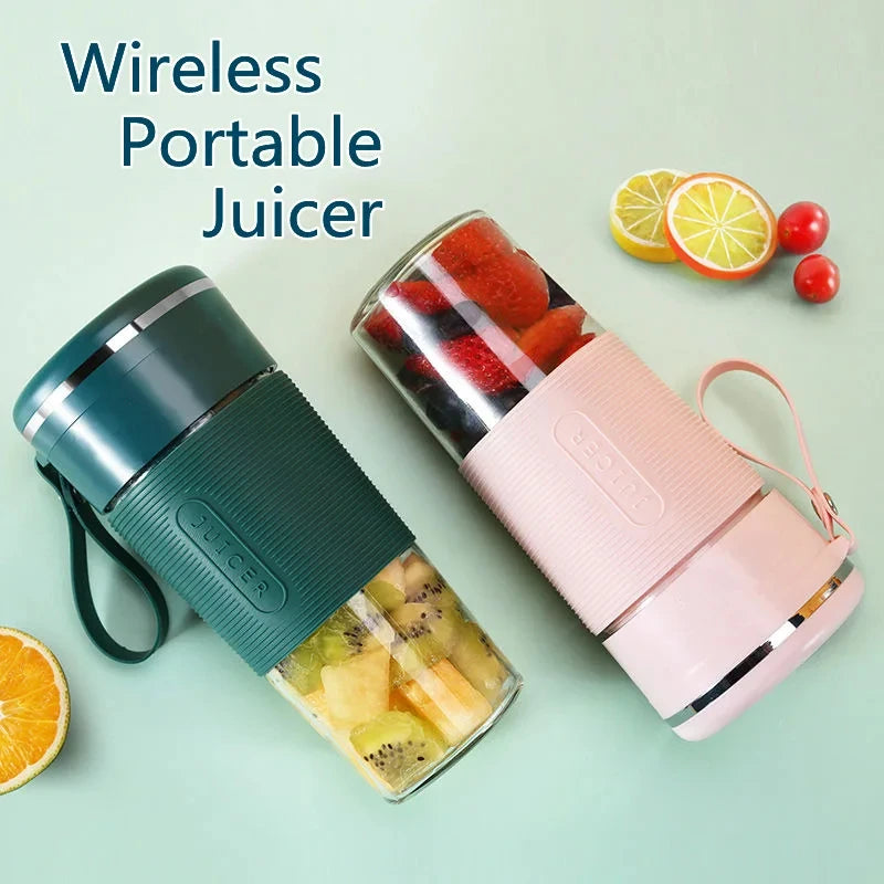 Portable USB Rechargeable Mini Blender & Smoothie Juicer Portable Personal Blender Peaceful Pleasures Health and Wellness