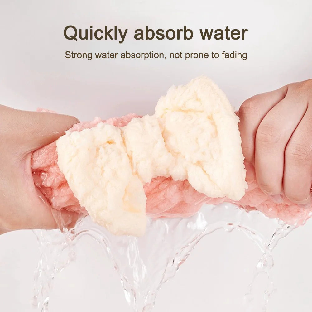 Super Absorbent Hair Towel Wrap For Wet Hair Quick Dry Hair Turban Cap Bath Shower Head Towel For Long Hair For Women Thick Peaceful Pleasures Health and Wellness