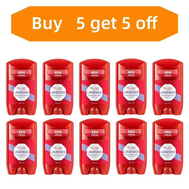 Lavender Antiperspirant Deodorant 50g – Unisex Long-Lasting