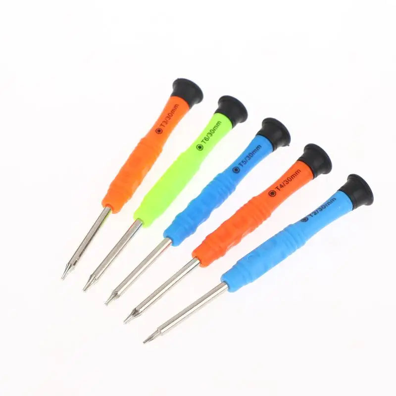 1/3Sets Torx Screwdriver T2 T3 T4 T5 Star Bit DIY Mobile Phone Hand Repair Tools Kit Peaceful Pleasures Health and Wellness