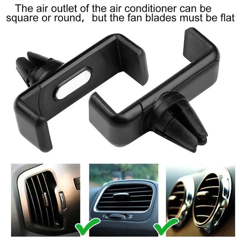 Universal Air Vent Car Phone Mount – iPhone & Samsung