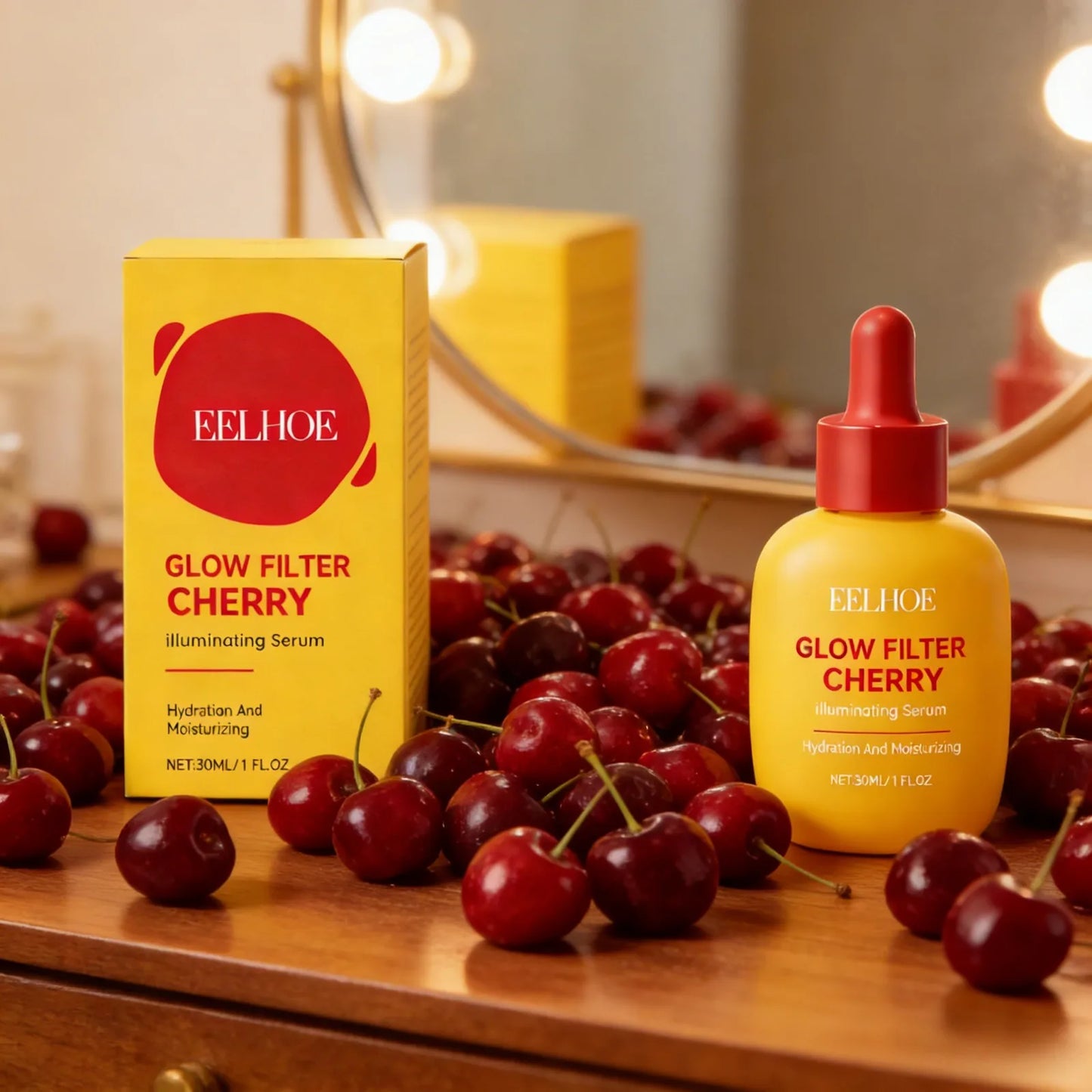 EELHOE Cherry Vitamin C Face Serum – Glow & Hydration 30ml