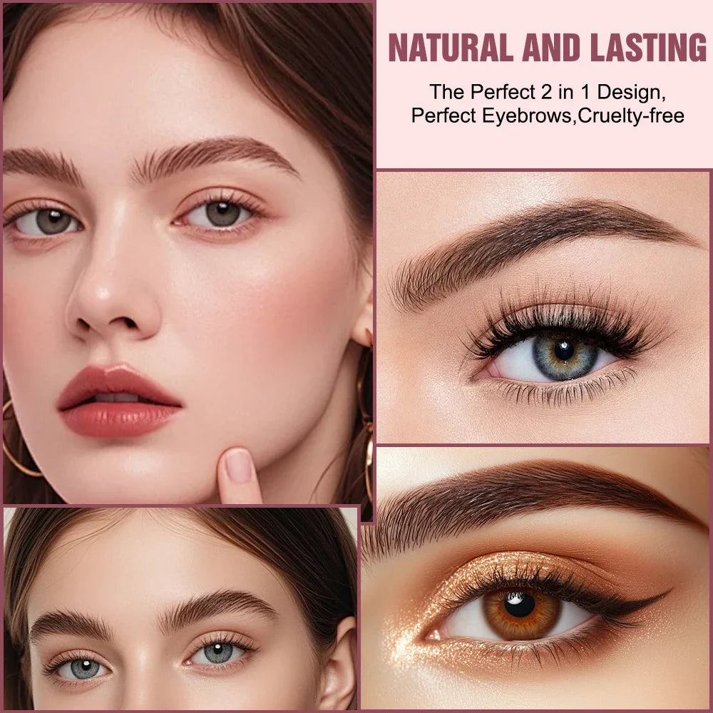 YTRUNS Tinted Brow Gel 6 Colors – Waterproof Eyebrow Mascara
