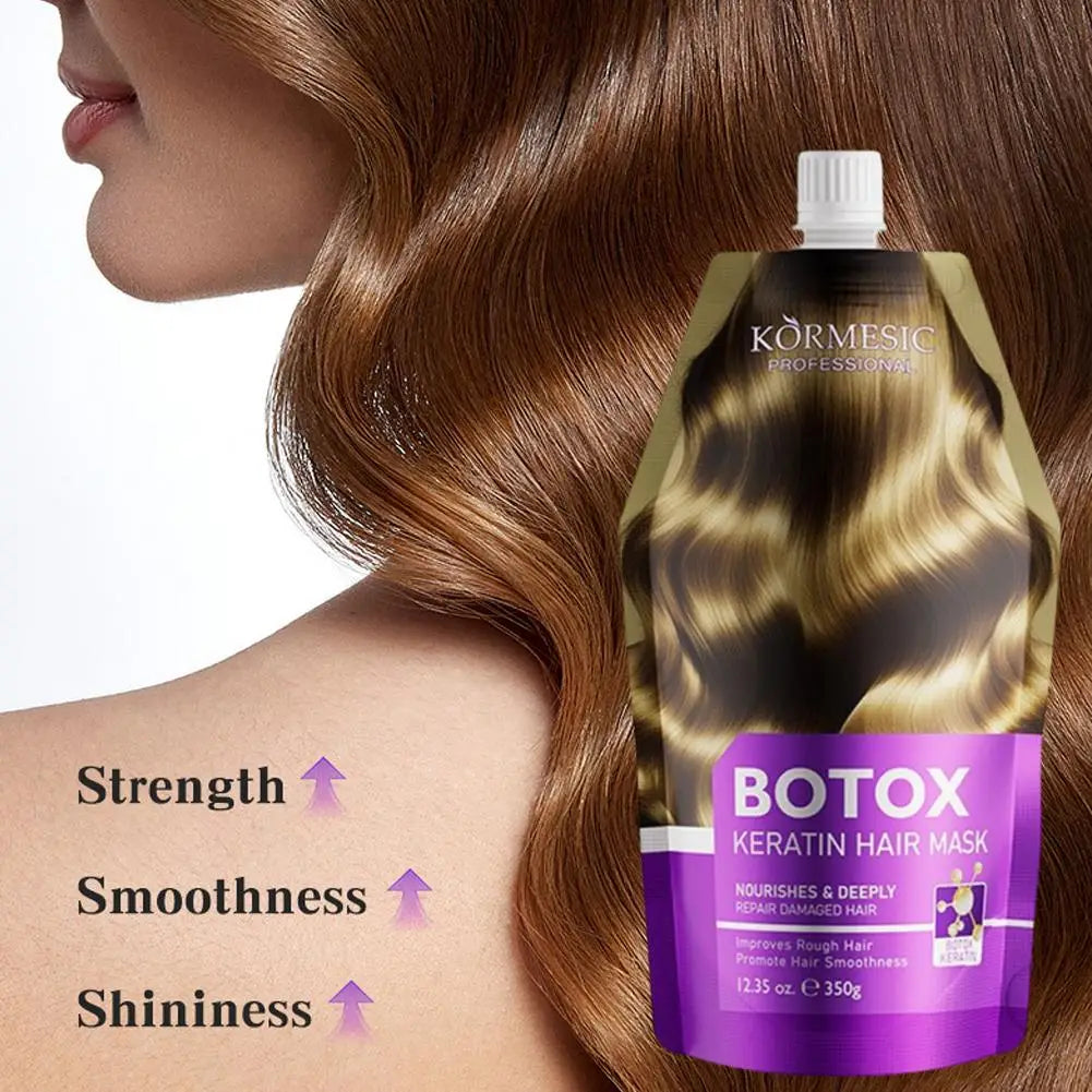 Argan Oil Keratin Hair Mask 350g,Deep Repair Conditioner for Damaged Dry Hair, Moisturizing Treatment for Smooth & Healthy Hair Peaceful Pleasures Health and Wellness