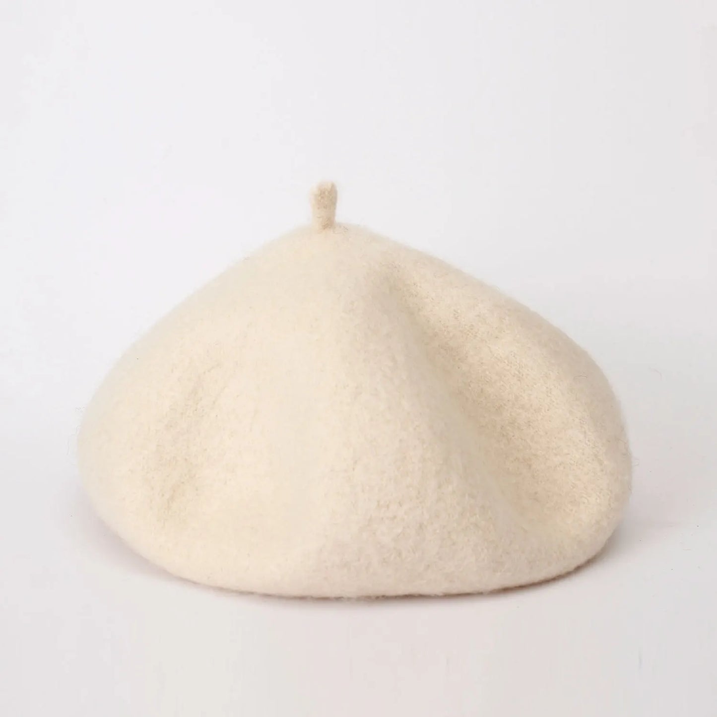 1pc Retro Knitted Beret Autumn And Winter Women's Fashion Painter Hat - Soft & Lightweight For Daily Use, Travel, Photography Peaceful Pleasures Health and Wellness Beige