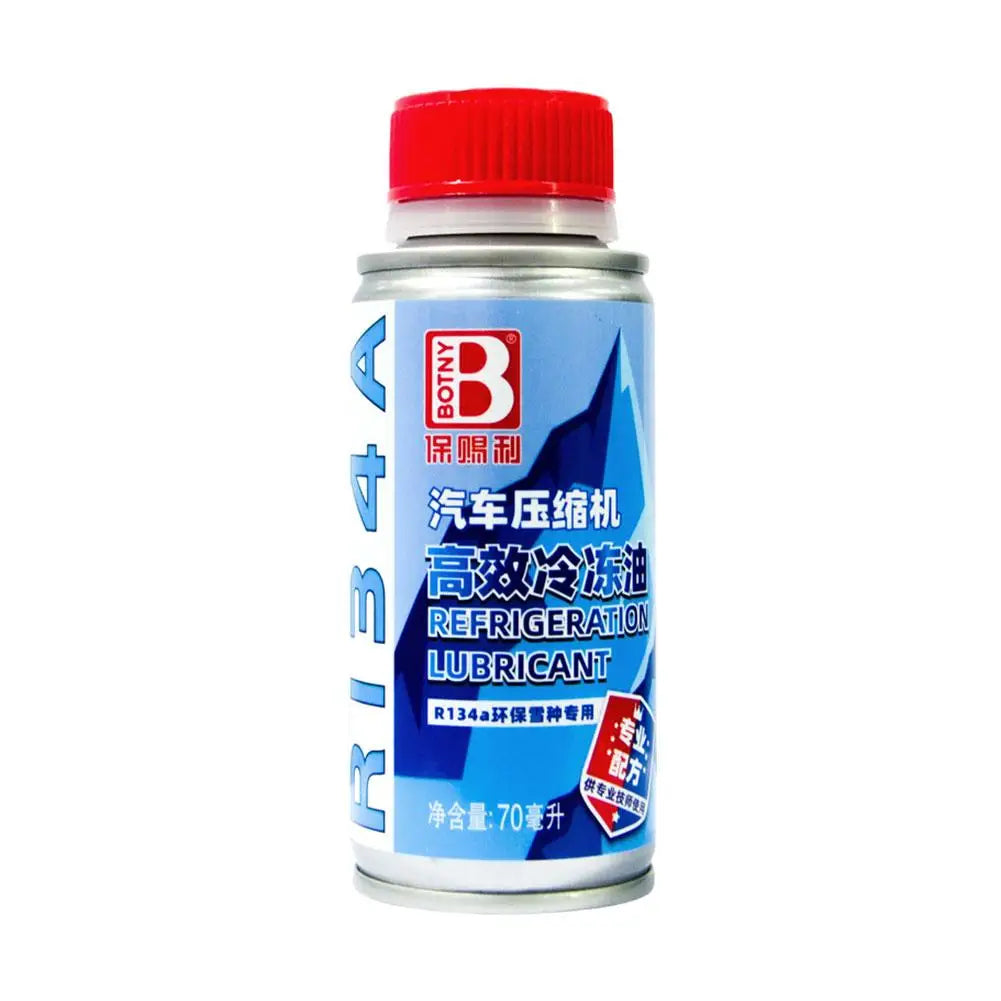 Universal High Quality Synthetic HFC 134a Refrigerant Compressor Oil for Car Air Conditioning System Efficient Lubricant Oil Peaceful Pleasures Health and Wellness A