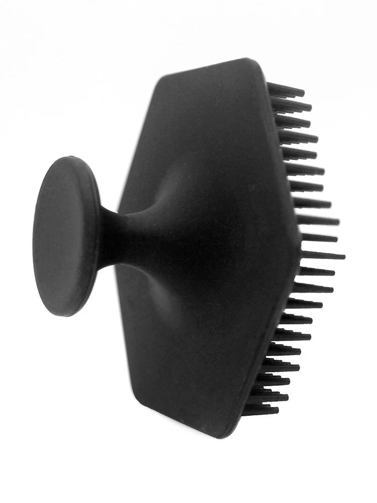 Cleaning Brush Silicone Face Brush Cleaning Brush Black Makeup Brush Makeup Remover Silicone Soft 1pc Peaceful Pleasures Health and Wellness black