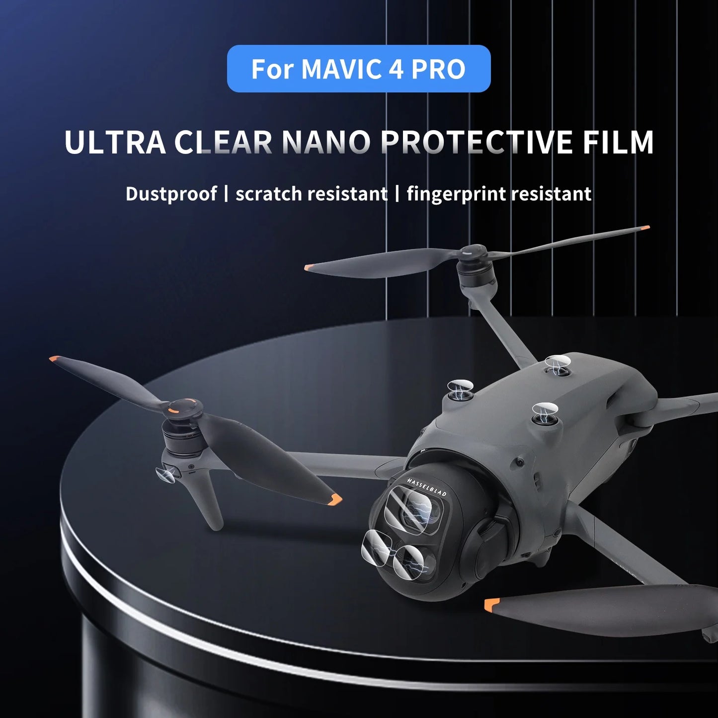 High-Definition Picture For DJI Mavic 4Pro Lens Sensor Nano Film Anti-Scratch Anti-Fingerprint Protection Film Accessories Peaceful Pleasures Health and Wellness