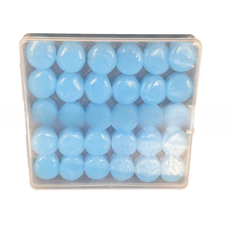 30pcs Silicone Ear Plugs Noise Reduction Sleep Anti Canceling Sound Insulation Earplug Protection Sleeping Reusable Ear Plugs Peaceful Pleasures Health and Wellness