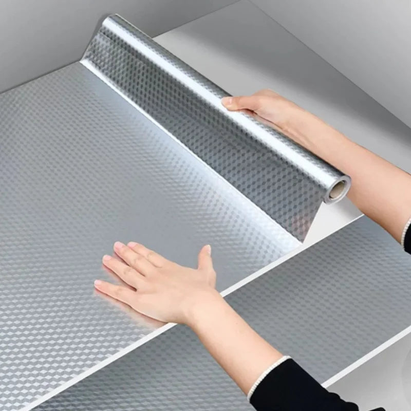 Oil-Proof Heat-Resistant Kitchen Backsplash Self-Adhesive Wallpaper