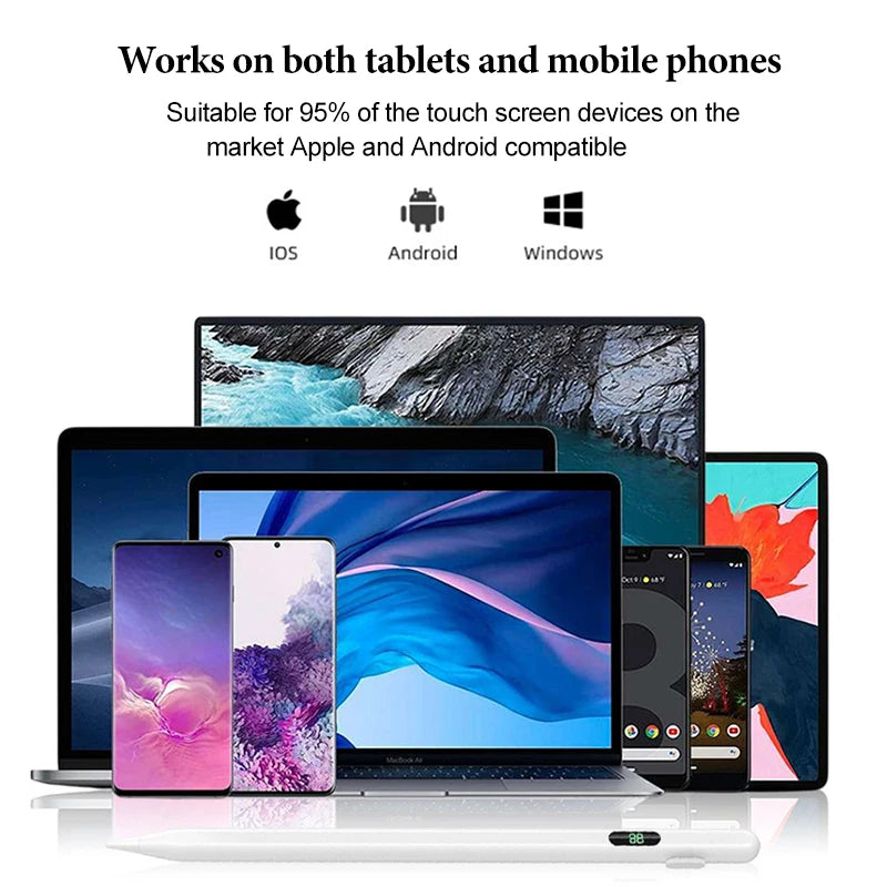 Universal Capacitive Pencil Touch Pen For Tablet And Mobile Stylus Pen For Smartphone Touch Pencil For Cell Phone Pencil Case Peaceful Pleasures Health and Wellness