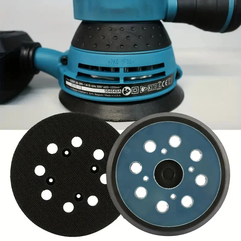 8 Hole Sander Pad Disc Abrasive Polished Back Polishing Woodworking