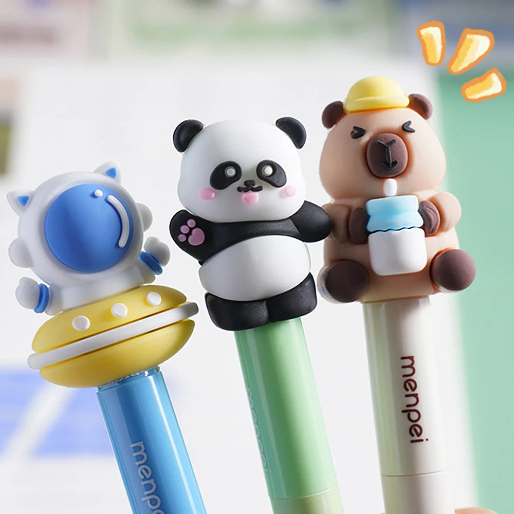 Twisted Erasable Pen Aesthetic Neutral Creative Student Stationery