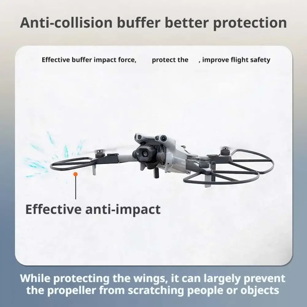 For DJI MINI 5 PRO Drone Propeller Guard Anti-collision Ring Heighten Landing Gear for Mini 5 Pro Drone Protector Accessories Peaceful Pleasures Health and Wellness
