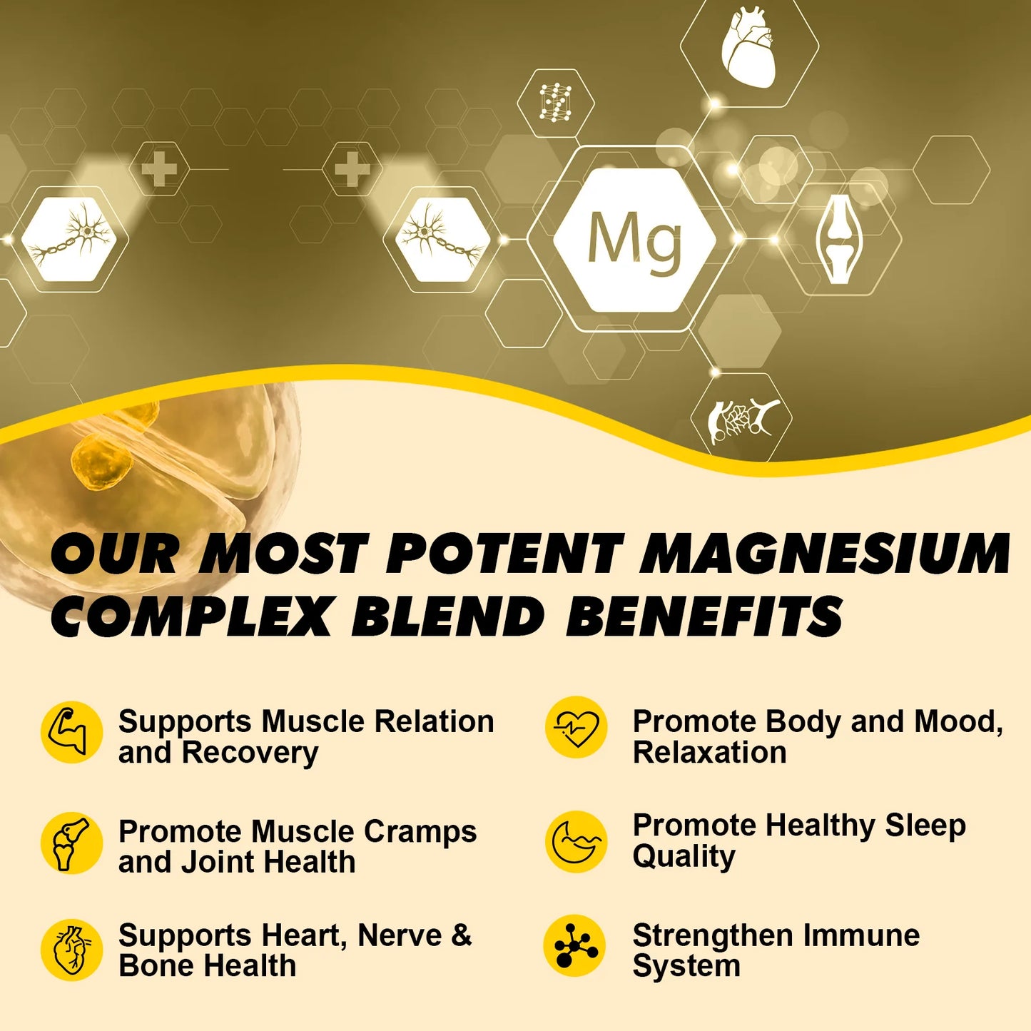 Magnesium Glycinate Liquid Drops – Pineapple Flavor 60ml Peaceful Pleasures Health and Wellness