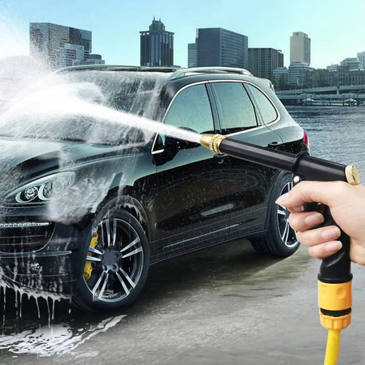 High-Pressure Garden Hose Spray Nozzle | Multi-Pattern Water Blaster Garden Hose Nozzle Peaceful Pleasures Health and Wellness