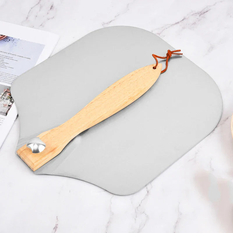 Perforated Pizza Peel – Nonstick Aluminum Turning Paddle