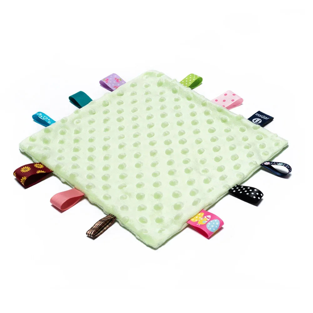 Insular Baby Taggies Comfort Blanket | Soft Plush Soothe Towel