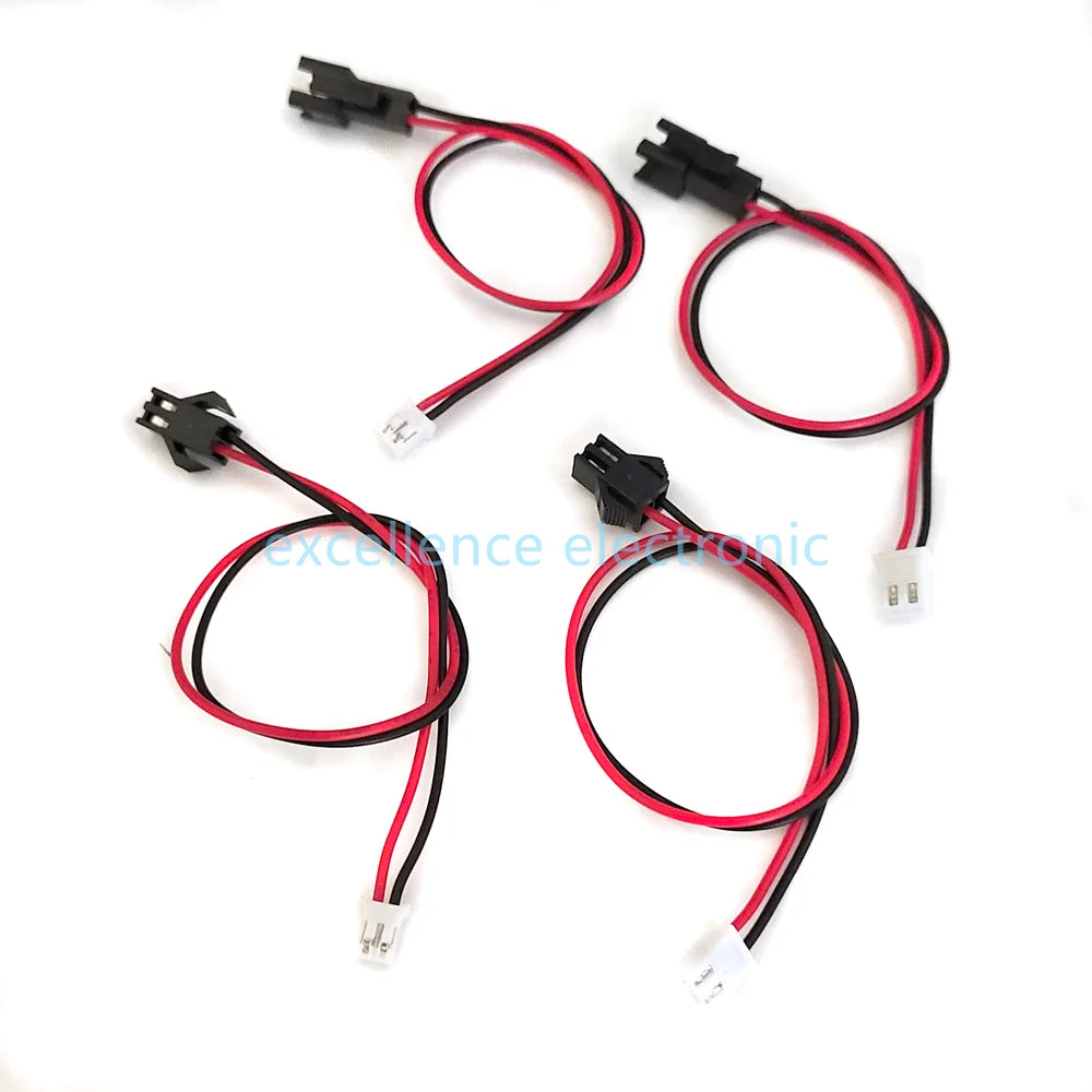 5PCS SM 2.54mm XH/PH2.0 Plug/Socket 2P/3P/4P/5P/6P Conversion Cable 20cm 26AWG SM2.54 Extension Cable Peaceful Pleasures Health and Wellness