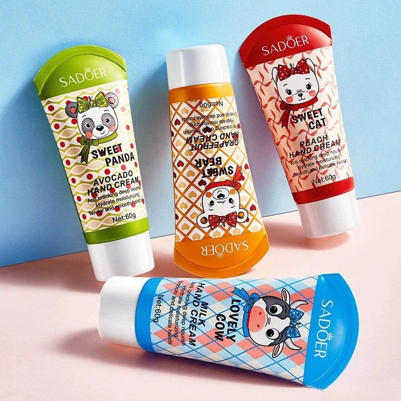 SADOER Milk Avocado Hand Cream – Moisturizing & Brightening Hand Cream Peaceful Pleasures Health and Wellness