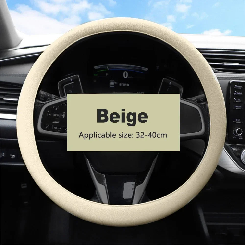 Silicone Steering Wheel Cover – Universal Anti-Slip, 6 Colors
