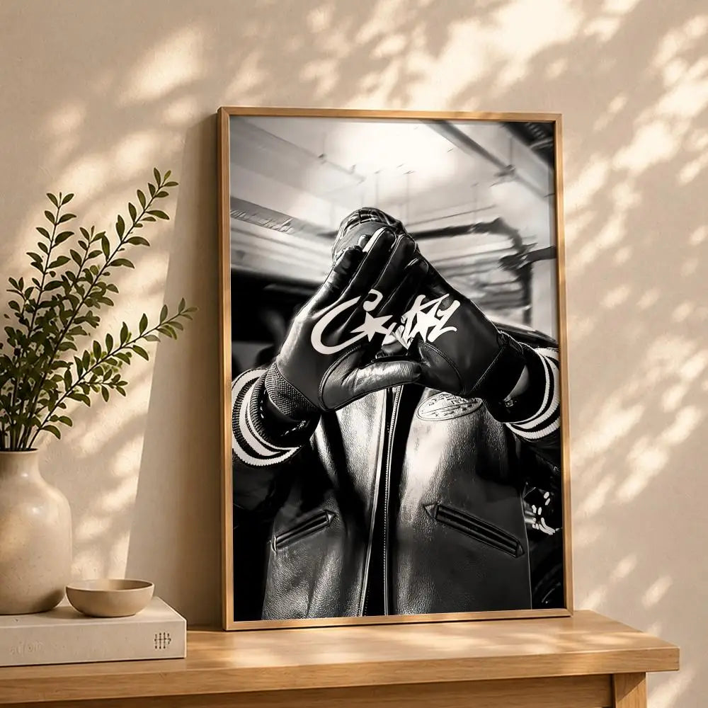 Fashion C-CorteizS Poster HD Self Adhesive Waterproof Wall Art Ideal for Home Office Dorm Bedroom Great Gift Peaceful Pleasures Health and Wellness White8 50X70cmNoframe