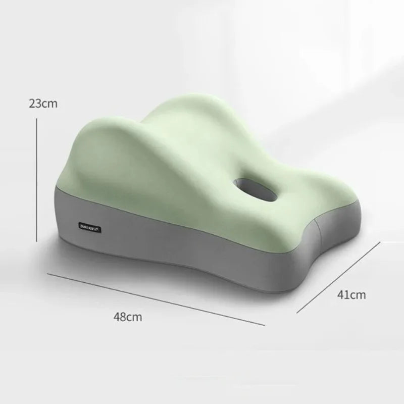 Multi-Functional Ergonomic Bed Pillow Bedroom Furniture Memory Foam Waist Cushion Cushion Tummy Pillow Wedge-shaped Pillow Peaceful Pleasures Health and Wellness green