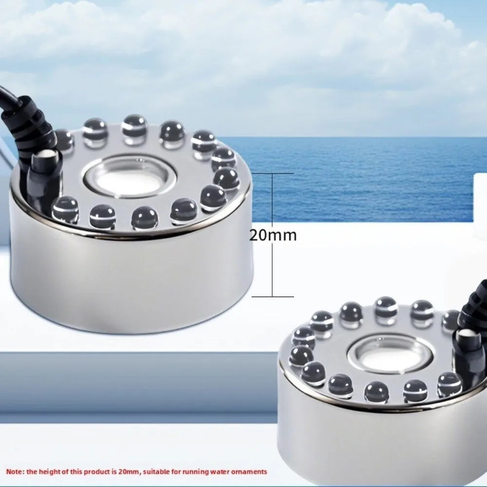 Ultrasonic LED Mist Maker Fogger – Pond & Garden Atomizer