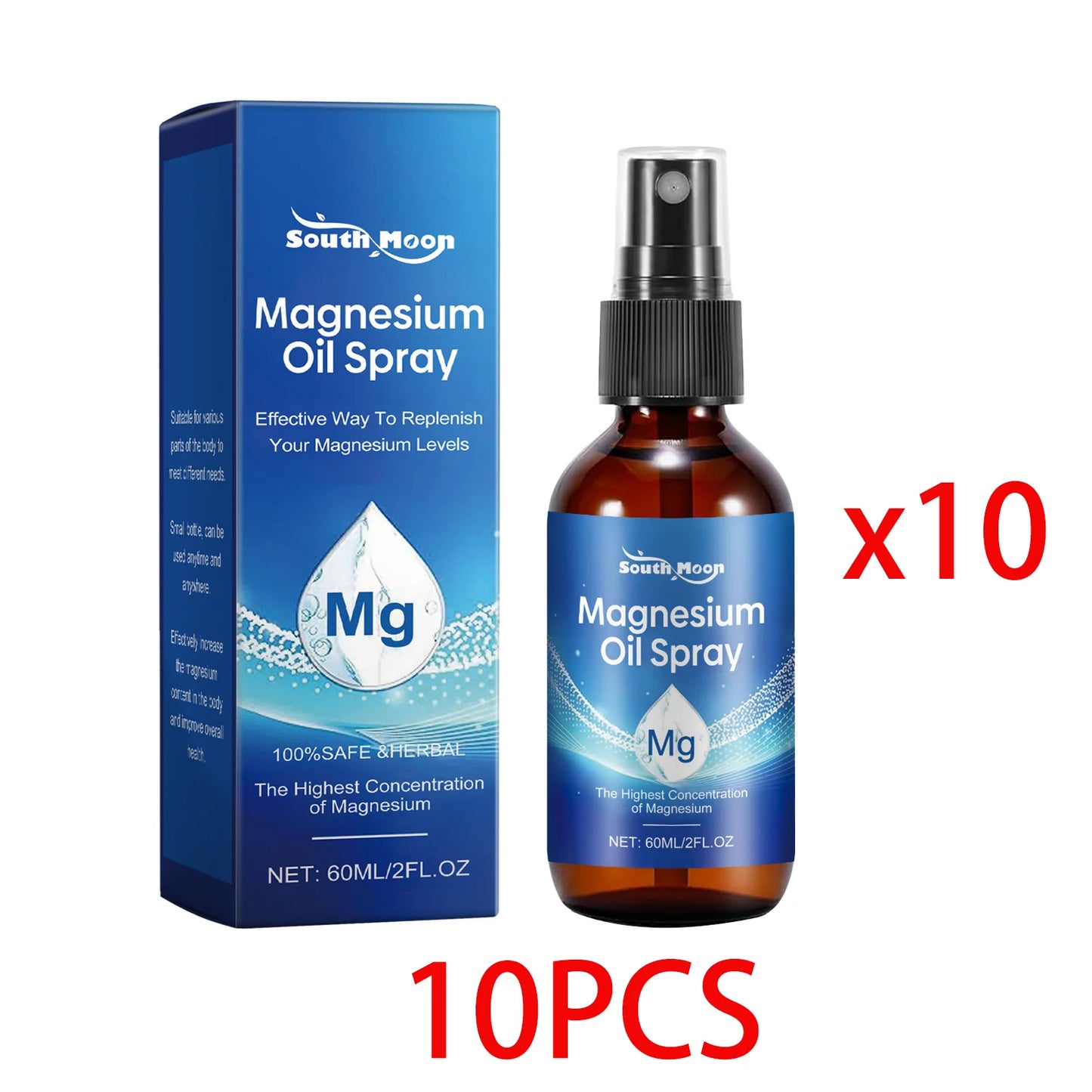 South Moon Magnesium Oil Body Spray – Tea Tree & Vitamin E 60ml