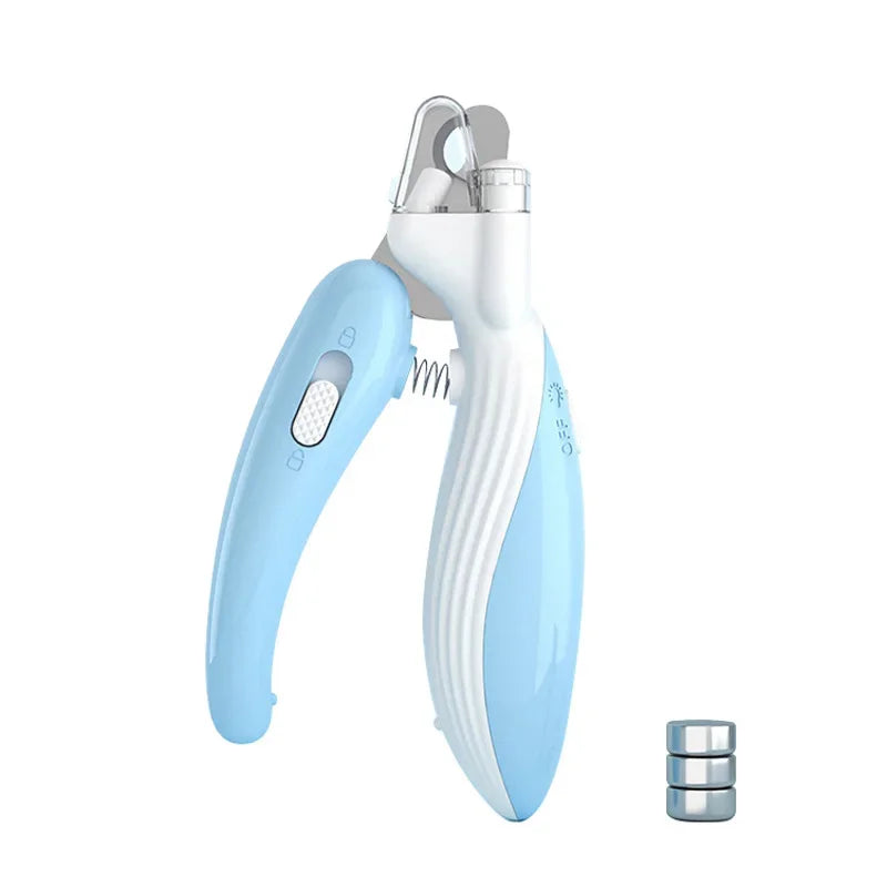 Pet Nail Clippers with LED Light for Dogs, Cats & Small Animals