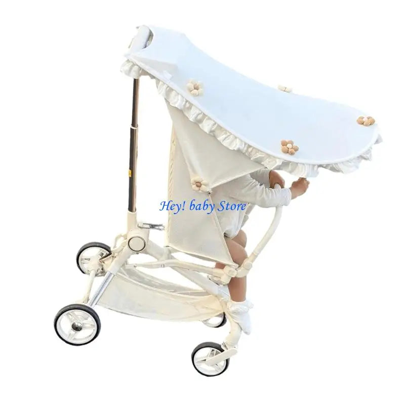 Universal Baby Stroller Sunshade Canopy Cover | Pram Sun Shade