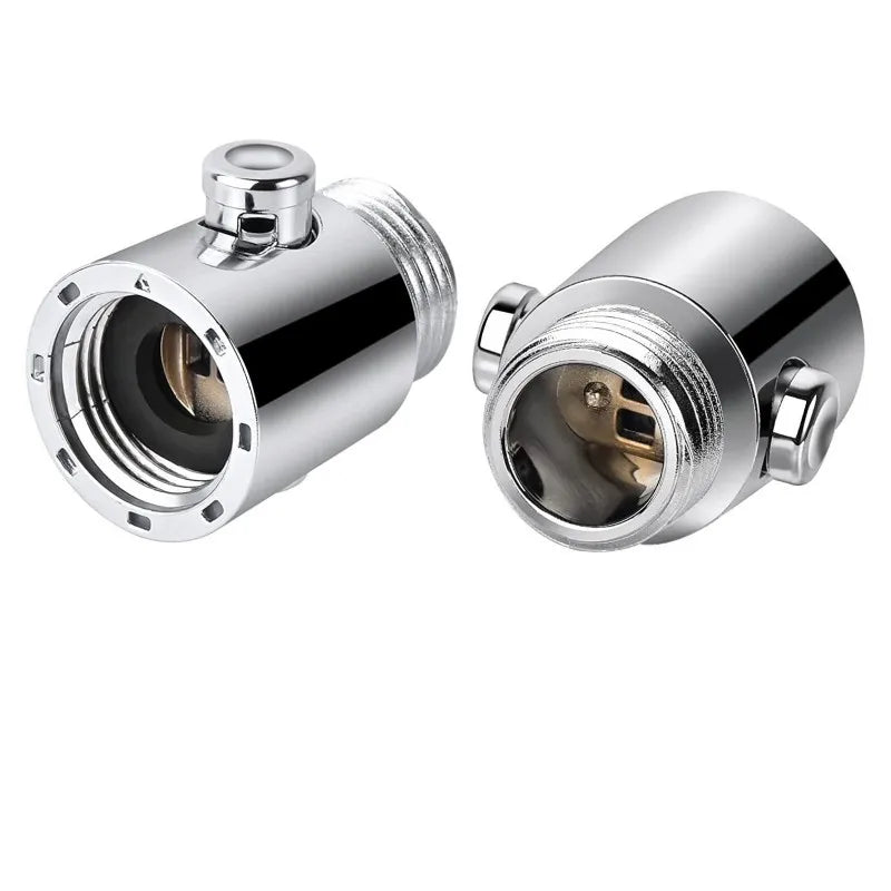 ABS Shower Head Diverter Valve & Water Stop Adapter | G 1/2